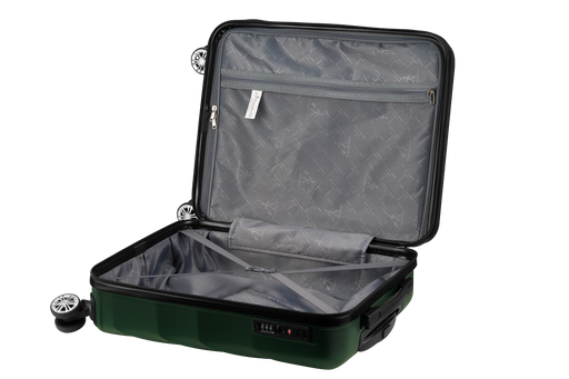TRAVELWIZE 65CM TERRA ABS LUGGAGE - BOTTLE GREEN ROBIATI DISTRIBUTION C