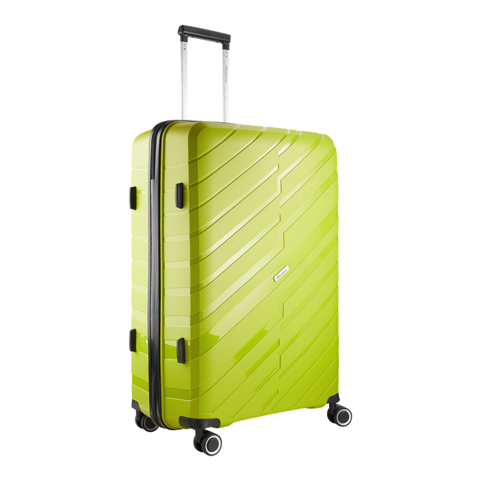 TRAVELWIZE 75CM JAVA PP LUGGAGE - LIME TRAV