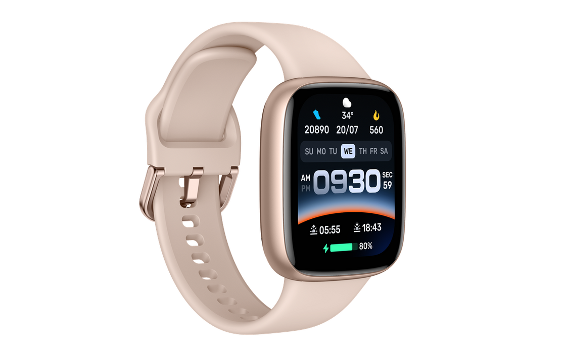 VOLKANOX SOLARIS SERIES FITNESS SMARTWATCH - GOLD VOLK