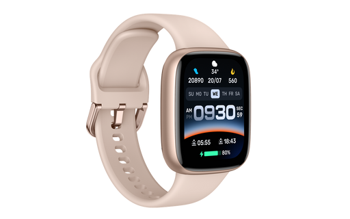VOLKANOX SOLARIS SERIES FITNESS SMARTWATCH - GOLD VOLK
