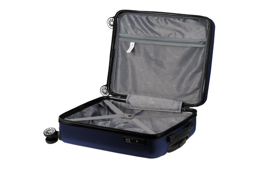 TRAVELWIZE 75CM MAPLE ABS LUGGAGE - NAVY ROBIATI DISTRIBUTION C