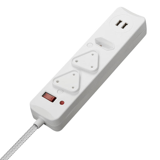 SWITCHED 3 WAY MEDIUM SURGE MULTIPLUG W/1X TYPE C ROBIATI DISTRIBUTION C