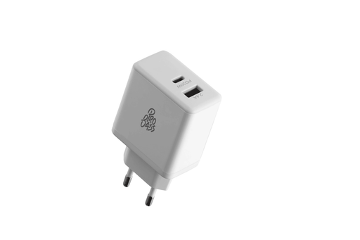 PRO BASS DUAL USB + TYPE-C WALL CHARGER 32W ROBIATI DISTRIBUTION C