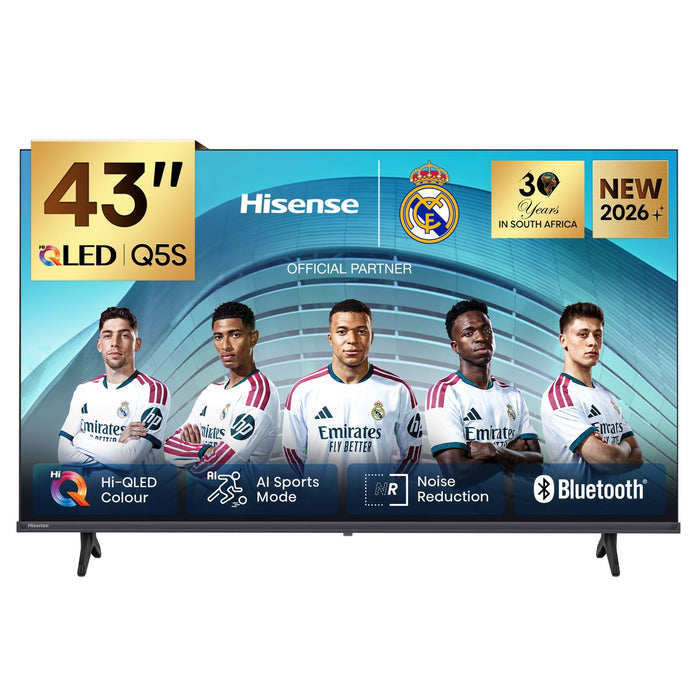 HISENSE 43" Q5S QLED 4K SMART TV HISE