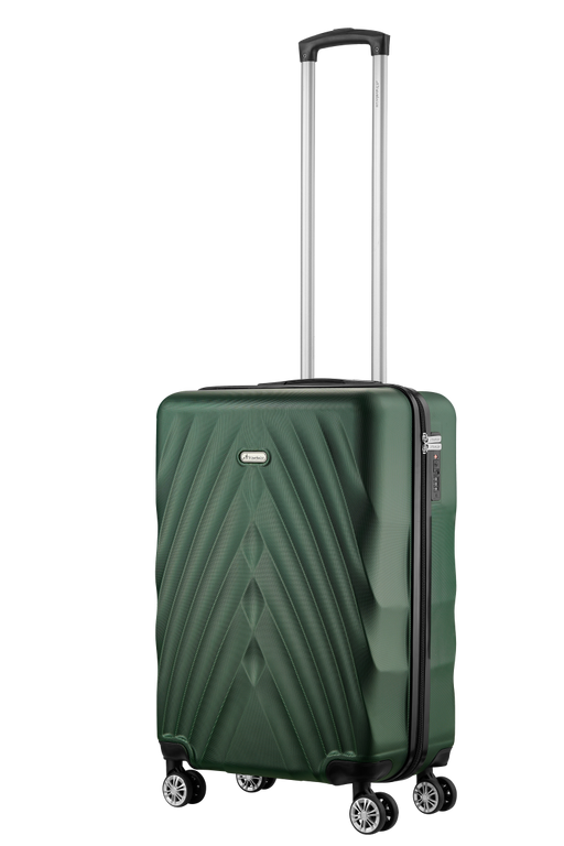 TRAVELWIZE 55CM TERRA ABS LUGGAGE - BOTTLE GREEN ROBIATI DISTRIBUTION C