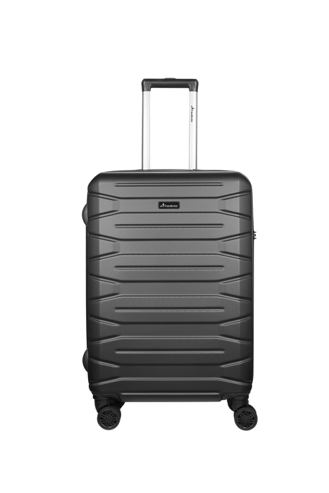 TRAVELWIZE 65CM CABANA ABS LUGGAGE - BLACK TRAV