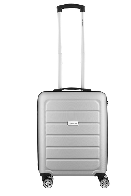 TRAVELWIZE 75CM MAPLE ABS LUGGAGE - SILVER ROBIATI DISTRIBUTION C