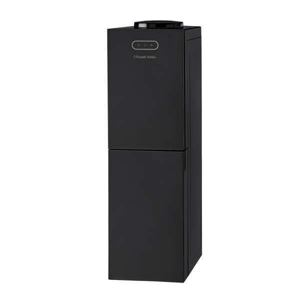 RUSSEL HOBBS GLASS STANDING WATER DISPENSER BLACK RUSS