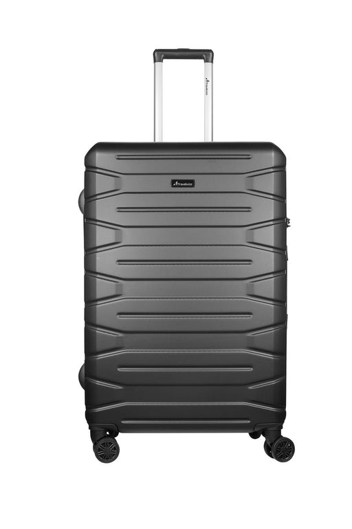 TRAVELWIZE 65CM CABANA ABS LUGGAGE - BLACK ROBIATI DISTRIBUTION C