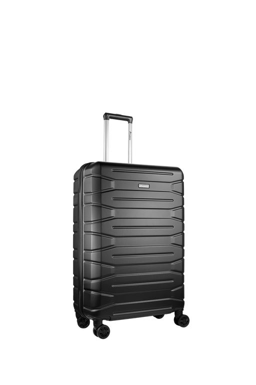 TRAVELWIZE 55CM CABANA ABS LUGGAGE - BLACK TRAV