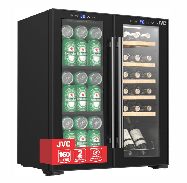 JVC UNDERCOUNTER 35 BOTTLE WINE COOLER JVCC