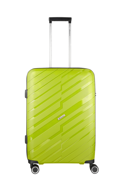 TRAVELWIZE 55CM JAVA PP LUGGAGE - LIME TRAV
