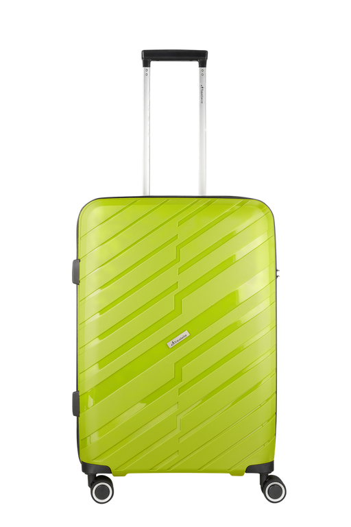TRAVELWIZE 55CM JAVA PP LUGGAGE - LIME TRAV