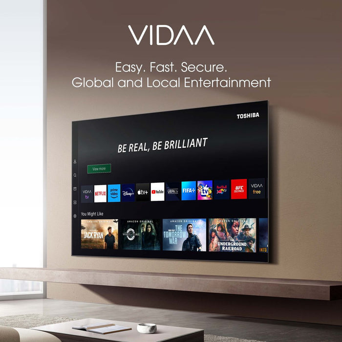 TOSHIBA 85" C350RP 4K UHD SMART TV TOSH