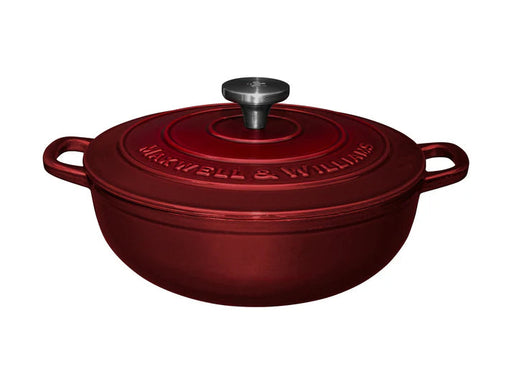 MW CAST IRON RND CASS MERLOT 26CM 4L GB MICH