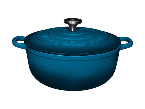 MW CAST IRON RND CASS MIDNIGHT BLU 28CM 6.2L GB MICH