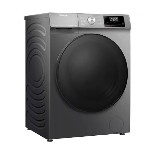 HISENSE 8/5 KG WASHER DRYER FRONT LOADER TITANIUM GREY HISE