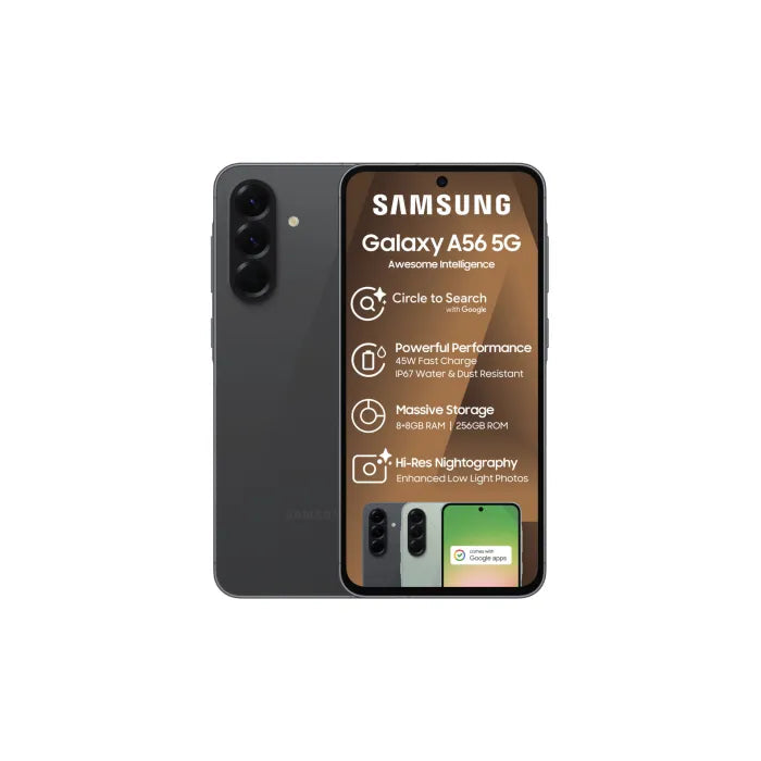 SAMSUNG GALAXY A56 256GB BLACK SAMS