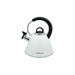 SNAPPY CHEF 1,8L WHITE WHISTLING KETTLE SNAP