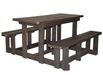 6 SEATER PICNIC TABLE (1560X1550X750) UNIQUE TIMBER PLASTICS