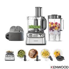 Kenwood MultiPro Compact silver mixer with attachments