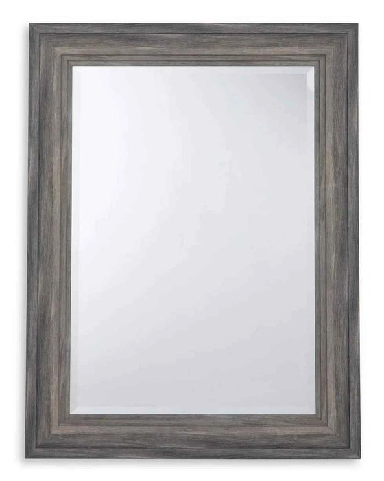 MIRROR THE TIDE HARBOUR GREY 830x575mm