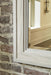 MIRROR THE TIDE SANDSTONE WHITE 830x575mm PARA