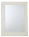 MIRROR THE TIDE SANDSTONE WHITE 830x575mm PARA