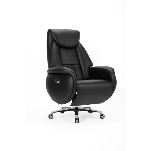 GIGA HIGHBACK OFFICE CHAIR-(BLACK)-150KG CDEN