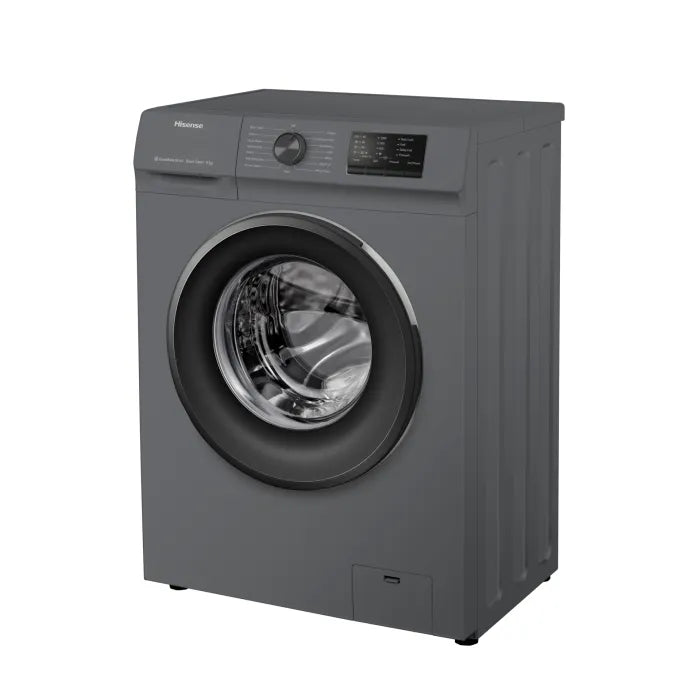 HISENSE 6KG FRONT LOADER - TITANIUM SILVER HISE