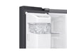 SAMSUNG SBS AUTO W/ICE DISP 617L GENTLE BLACK SAMS