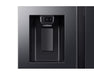 SAMSUNG SBS AUTO W/ICE DISP 617L GENTLE BLACK SAMS