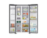 SAMSUNG SBS AUTO W/ICE DISP 617L GENTLE BLACK SAMS