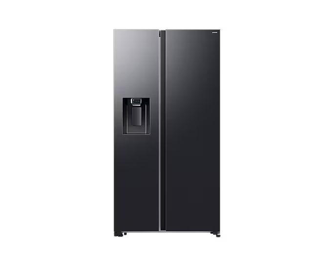 SAMSUNG SBS AUTO W/ICE DISP 617L GENTLE BLACK SAMS