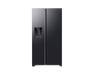 SAMSUNG SBS AUTO W/ICE DISP 617L GENTLE BLACK SAMS