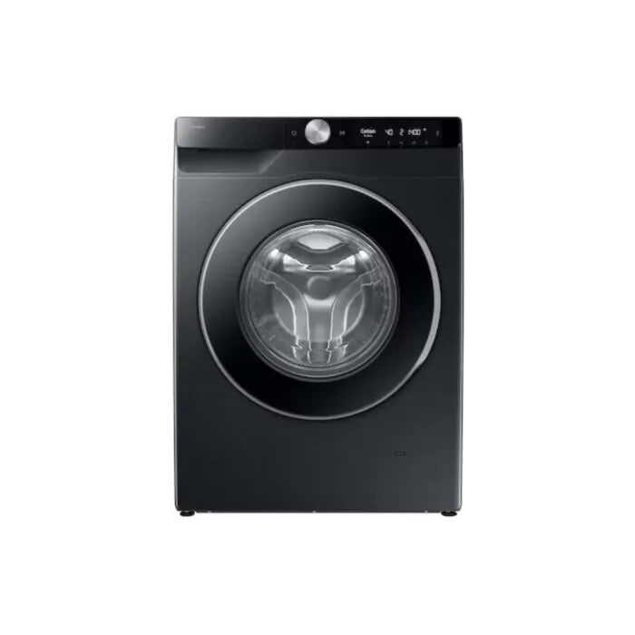 Samsung 9kg front loader washing machine black front view