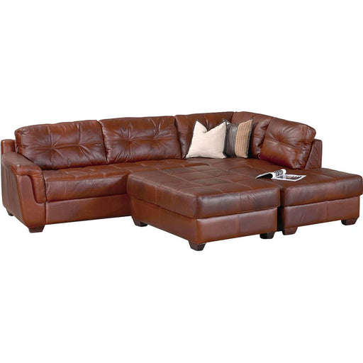 2PCE CHEVONNE CNR L/SUITE FULL LEATHER