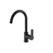 AQUARIUS SINK MIXER SIDE LEVER BLK