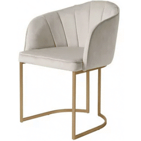 BEVERLY DINING CHAIR WHITE