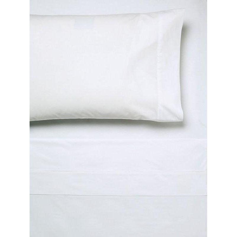 COTTON SHEET FITTED IVORY THREE QUARTER