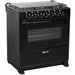 ZERO 6BUR 6PL GAS STOVE BLK